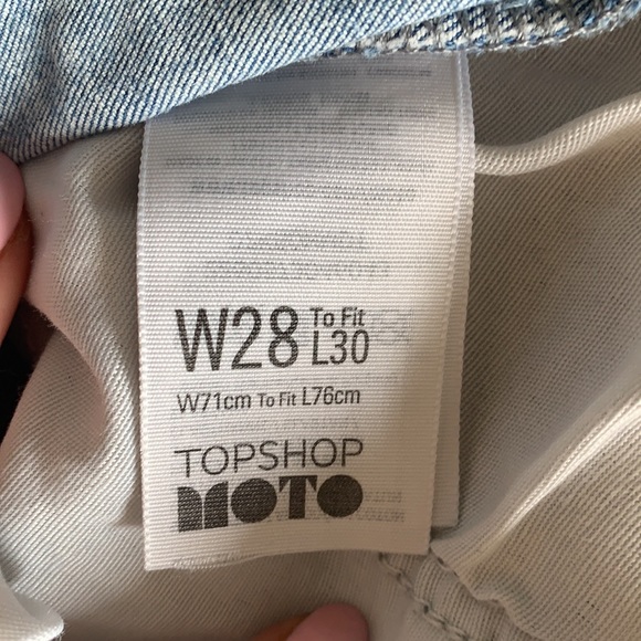 Top shop high waisted jeans - Picture 2 of 2